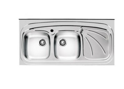 سینک ظرفشویی روکار کد 121SP اخوان