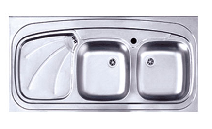 سینک ظرفشویی روکار کد 121SP اخوان