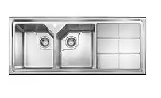 سینک ظرفشویی توکار کد 324S اخوان