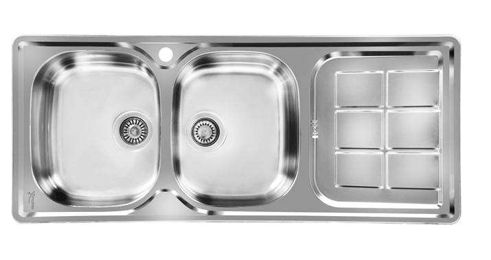 سینک ظرفشویی توکار کد 147 اخوان