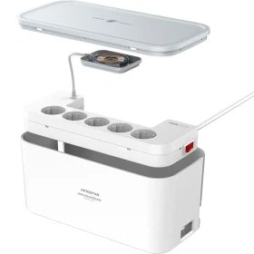 چندراهی برق کینگ استار مدل Kingstar KPS 5175 5AC 2500W - 2P/USB - 1P/C ( 20W ) PD