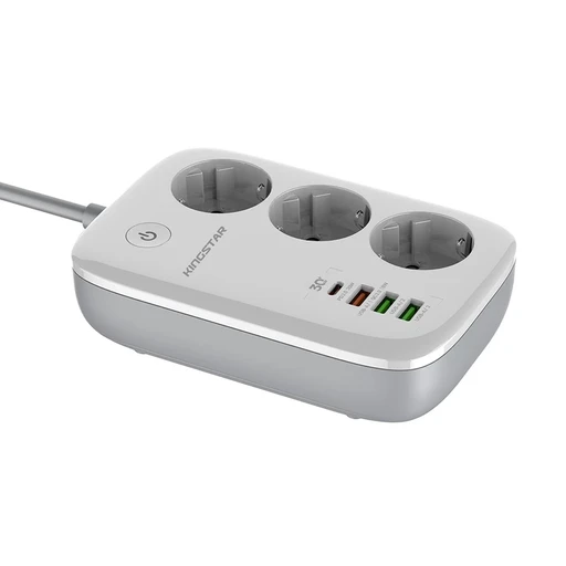 چندراهی برق کینگ استار مدل Kingstar KPS 5170 3AC 2500W - 3P/USB - 1P/C ( 30W ) PD