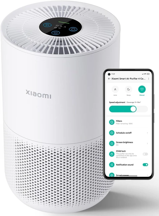 دستگاه تصفیه کننده هوا شیائومی مدل Xiaomi Smart Air Purifier 4 Compact
